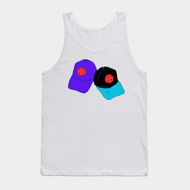 Smile cap's Tank Top by Mr hicham